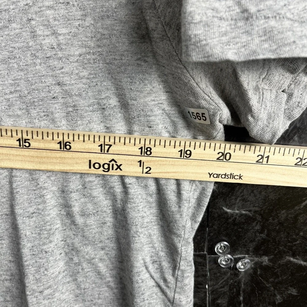 Polo Ralph Lauren Men's Grey Vtg Tiger Slim Shirt Large